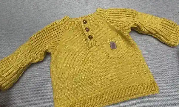 Robadan Örülen Şık Erkek Bebek Kazak