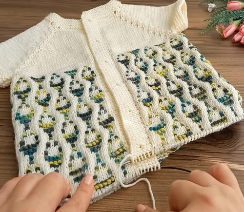 Bebek Yeleği Etek Lastiği Başlangıcı
